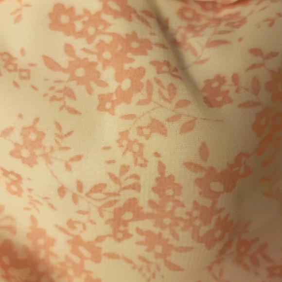 Princess Polly Pink and White Ivy Hollow Dress with Adjustable Ruching Size 2 - Picture 8 of 10